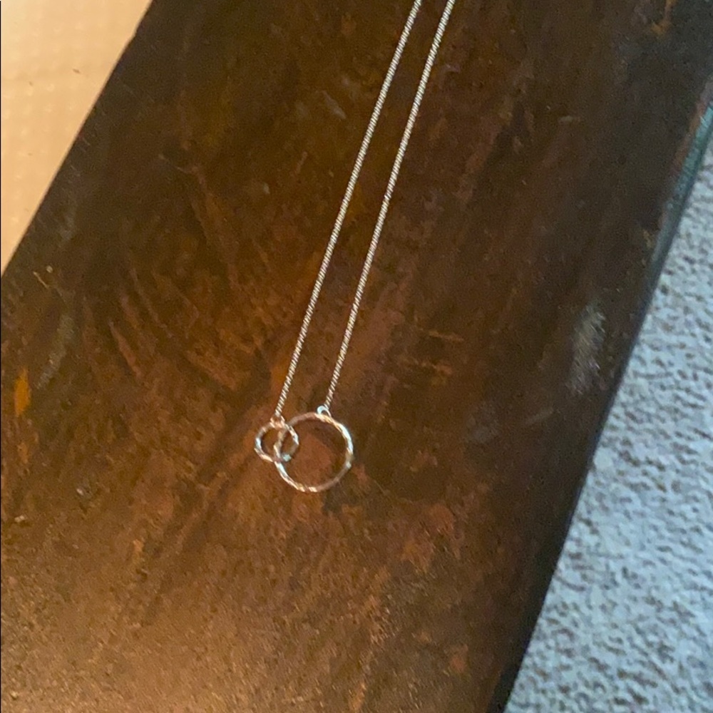 Sterling Silver necklace, infinity